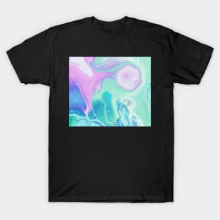 Green and Blue Marble T-Shirt